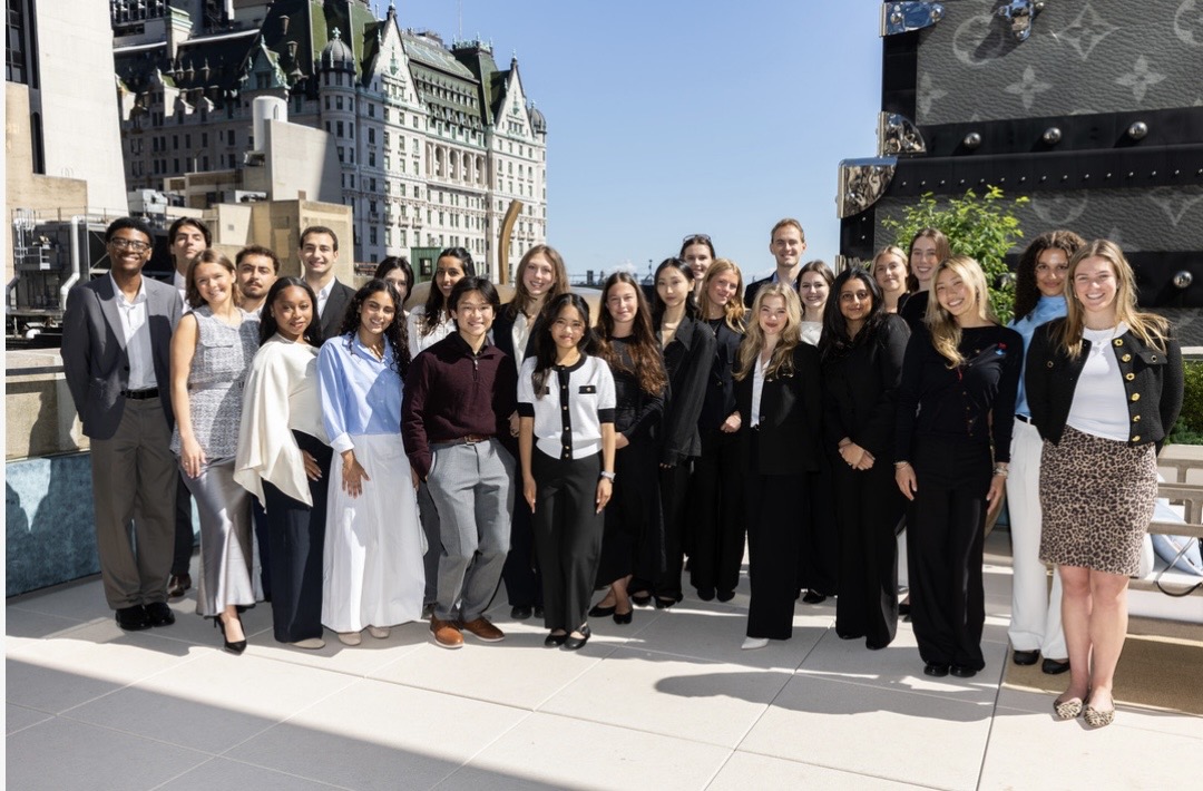 Tiffany internship group in New York