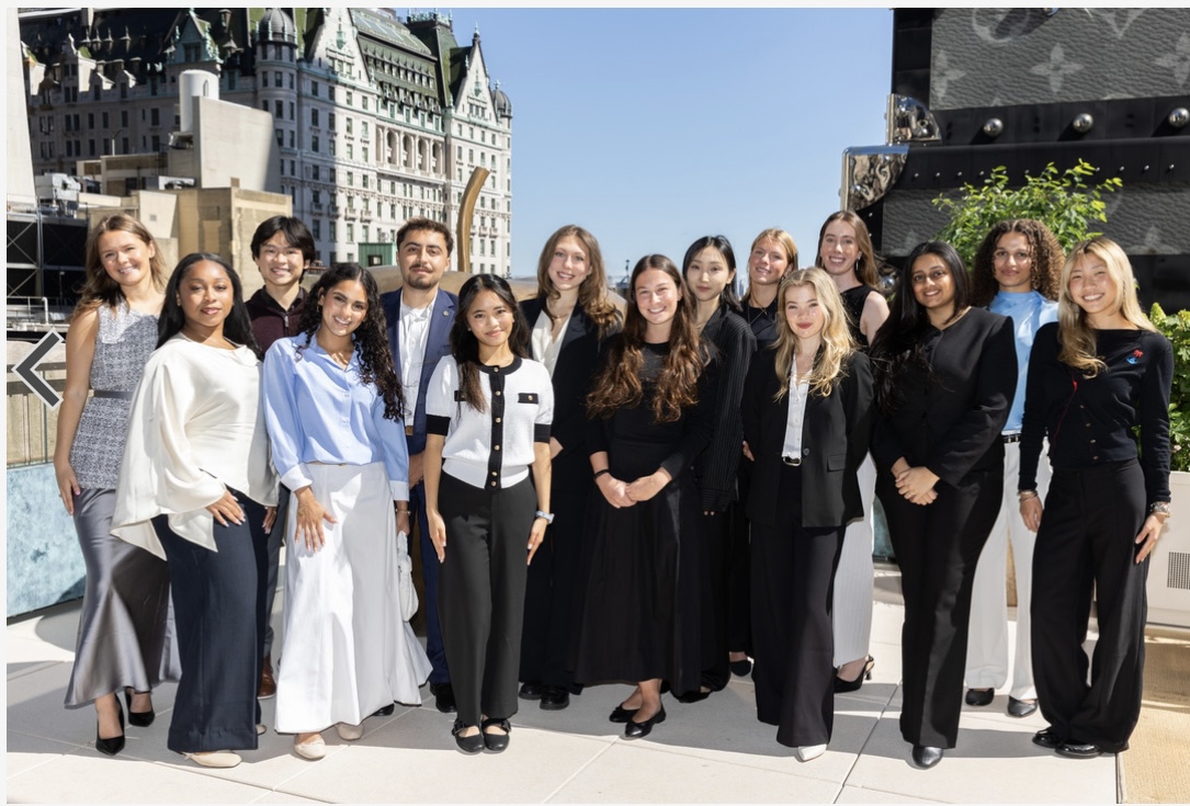 Tiffany internship group portrait