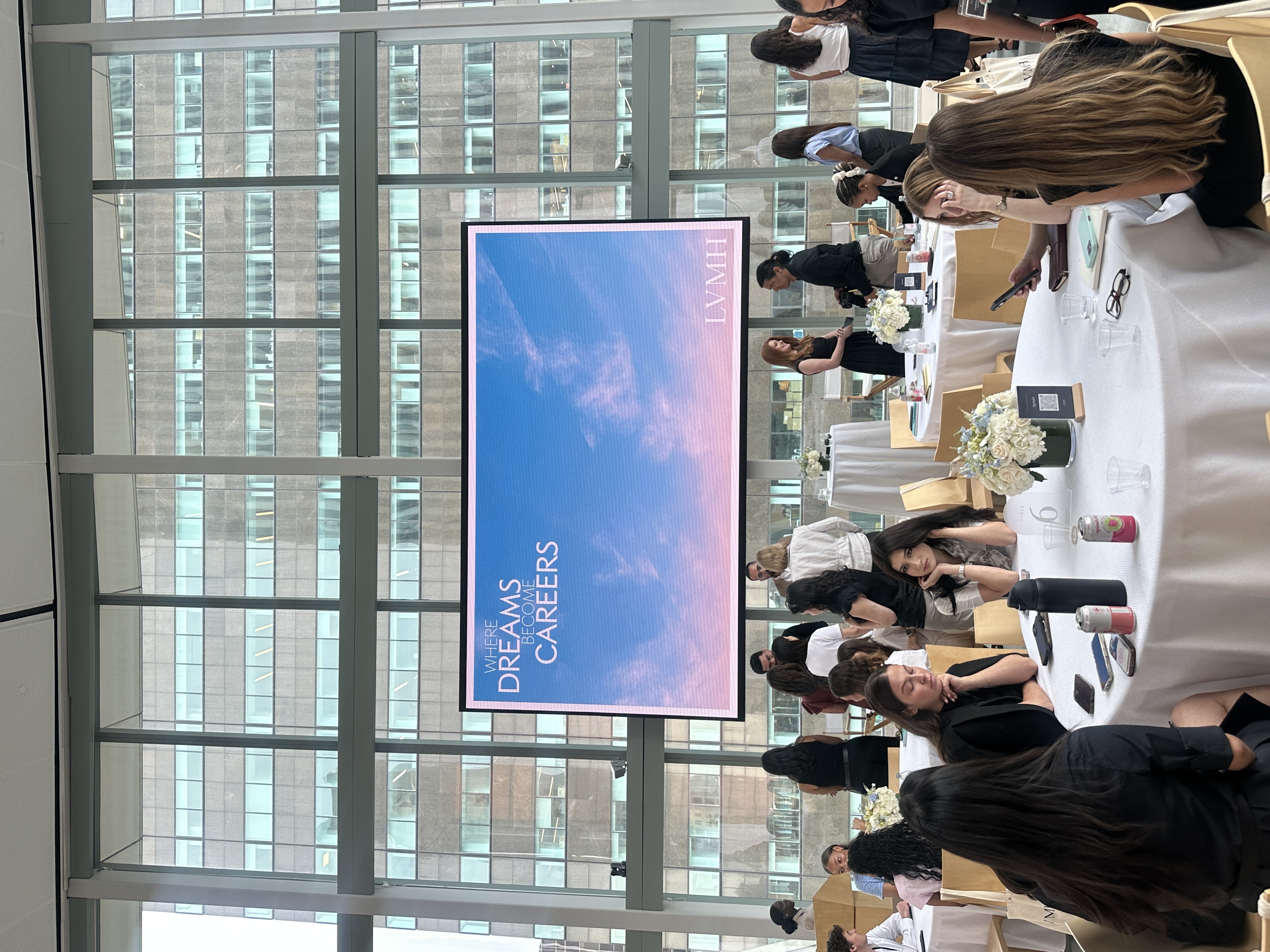 LVMH internship event in New York